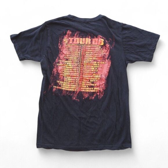 Seether 2008 Band Concert Tour T-Shirt Black Unisex S - Picture 2 of 6